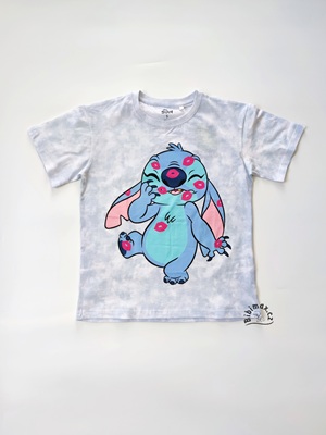 Dámské tričko STITCH světle modré
