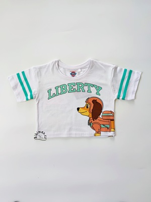 Dívčí tričko TLAPKOVÁ PATROLA bílé Liberty