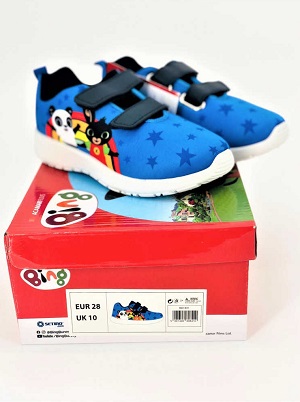 Chlapecké tenisky BING modré s tm. modrou