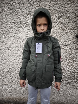 Chlapecká bunda BECAME - zelenkavá