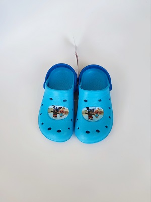 Chlapecké sandály typu Crocs BING světle modré