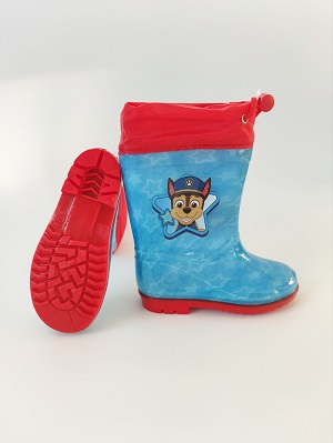 Dětské holinky TLAPKOVÁ PATROLA modro-červené