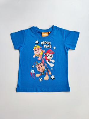 Chlapecké tričko TLAPKOVÁ PATROLA Proud Pups světle modré