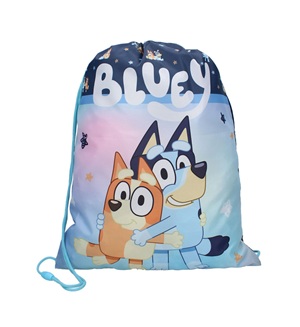 Vak na záda - sáček na přezůvky BLUEY