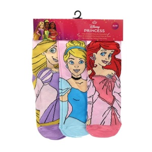 Dívčí ponožky Disney PRINCESS - Princezny 3 ks 