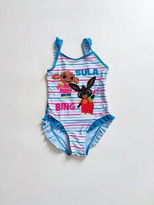 Dívčí jednodílné plavky BING tyrkysové