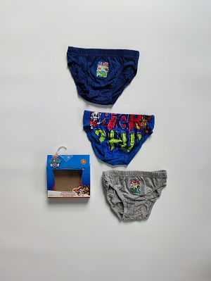 Chlapecké slipy TLAPKOVÁ PATROLA - mix PAW3