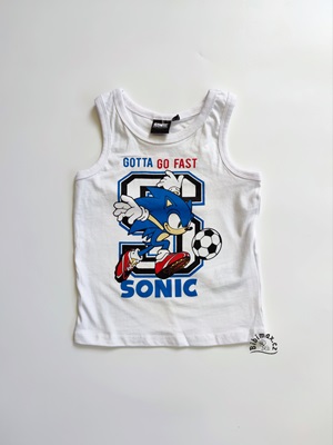 Chlapecké tílko SONIC bílé