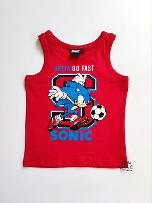 Chlapecké tílko SONIC červené
