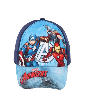 Chlapecká kšiltovka AVENGERS tmavě modrá