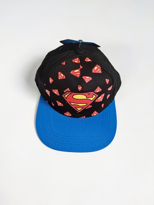 Chlapecká kšiltovka SUPERMAN modrá