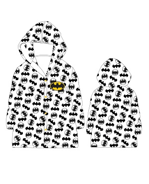 Chlapecká pláštěnka BATMAN průhledná