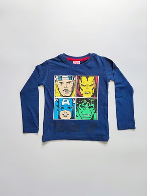 Chlapecké tričko AVENGERS tmavě modré