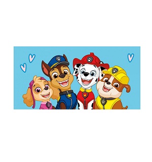 Dětská osuška TLAPKOVÁ PATROLA - M3