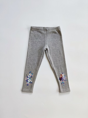 Dívčí zimní legíny disney FROZEN šedé