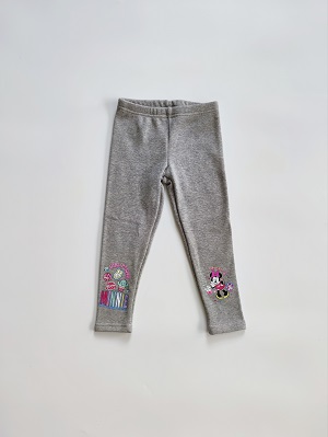 Dívčí zimní legíny disney MINNIE šedé