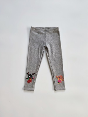 Dívčí zimní legíny BING šedé