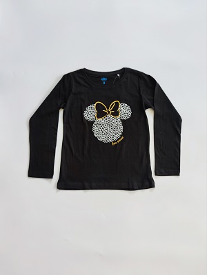 Dívčí tričko disney MINNIE - černé DR