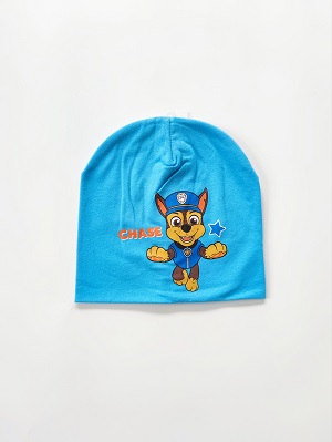 Chlapecká čepice TLAPKOVÁ PATROLA světle modrá CHASE