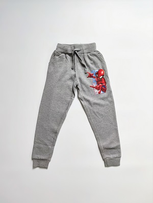 Chlapecké tepláky marvel SPIDERMAN šedé