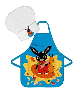 Kuchařská zástěra BING - modrá