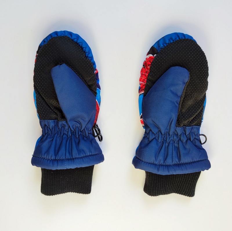 Chlapecké zimní rukavice SPIDERMAN palčáky - tmavě modré