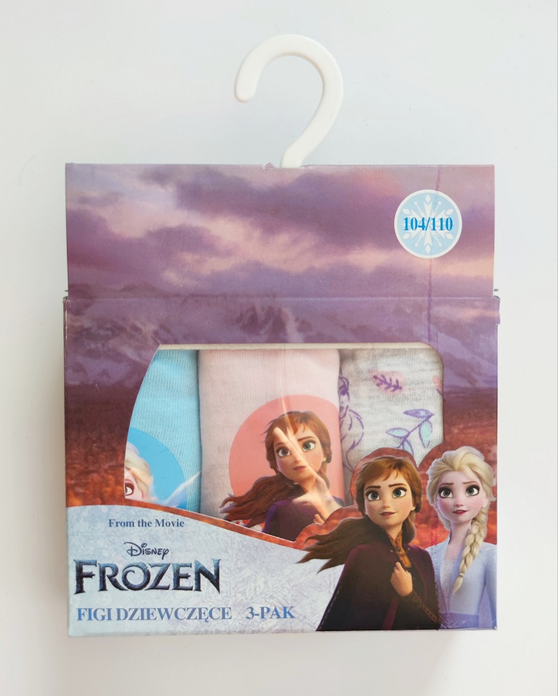 Dívčí kalhotky disney FROZEN 3 ks