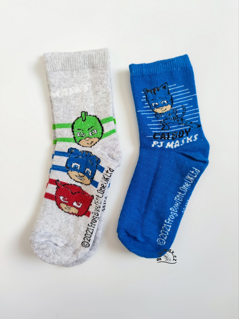 Chlapecké ponožky PJ MASKS - 2 ks