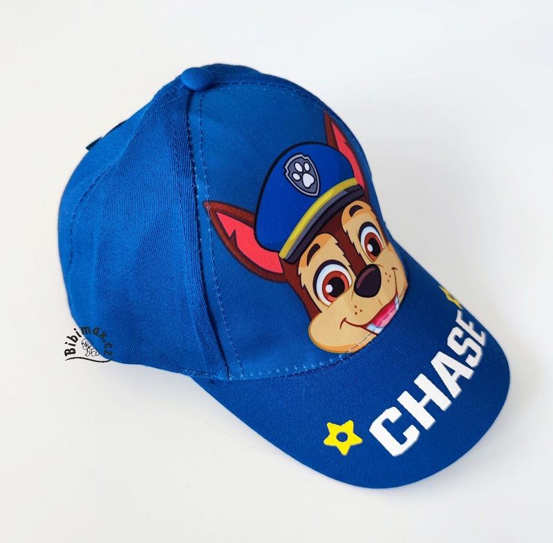 Chlapecká kšiltovka TLAPKOVÁ PATROLA - modrá - CHASE