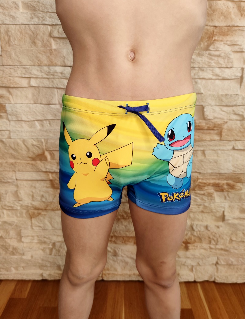 Chlapecké plavky POKEMON modro/žluté