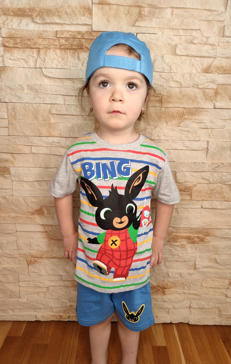 Chlapecké letní pyžamo/komplet BING modrý