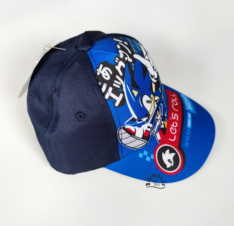 Chlapecká kšiltovka SONIC tmavě modrá - Let´s roll