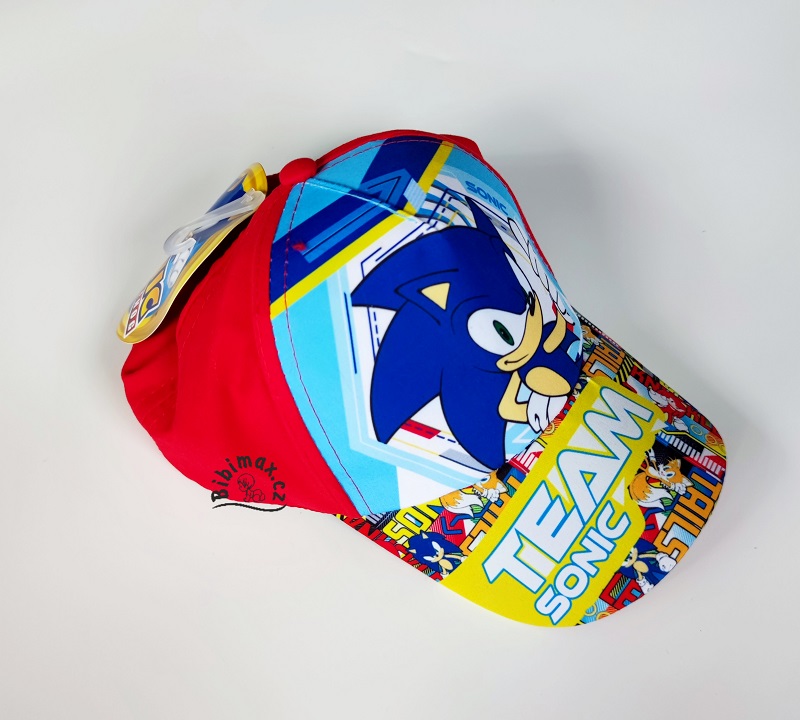 Chlapecká kšiltovka SONIC červená