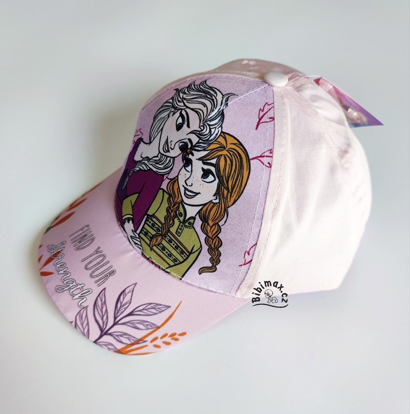Dívčí kšiltovka Disney FROZEN - světle růžová -Find
