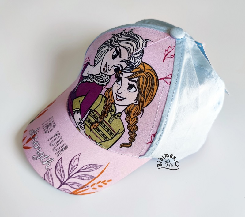 Dívčí kšiltovka Disney FROZEN - světle modrá -Find