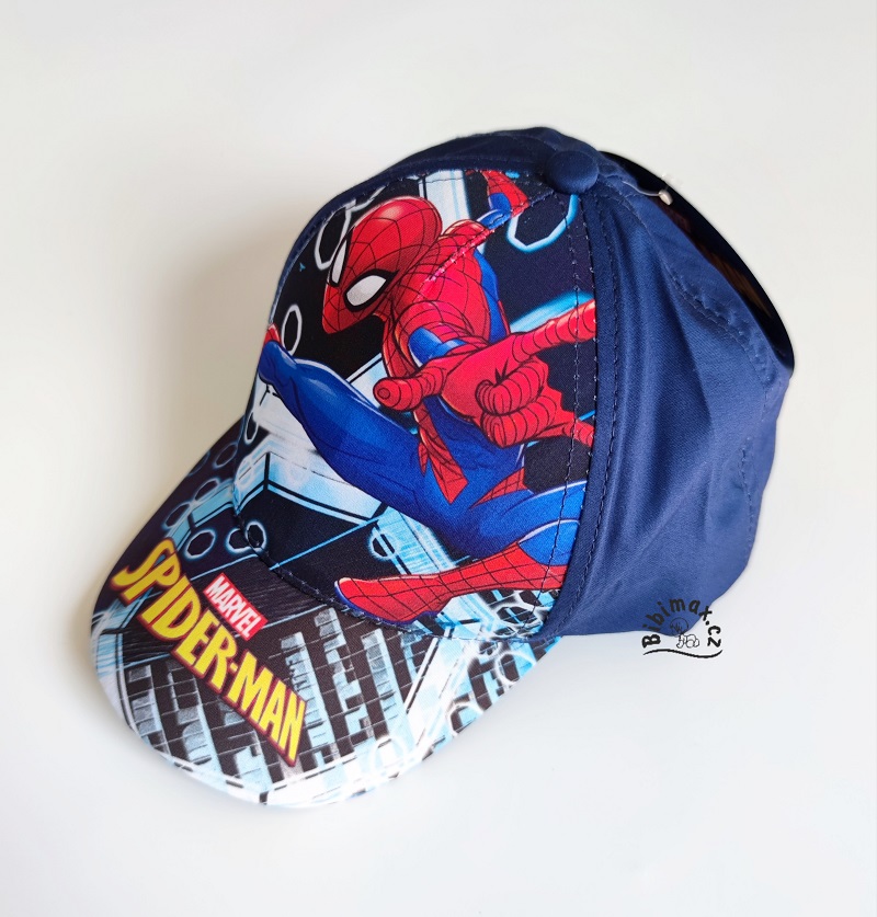Chlapecká kšiltovka SPIDERMAN tmavě modrá
