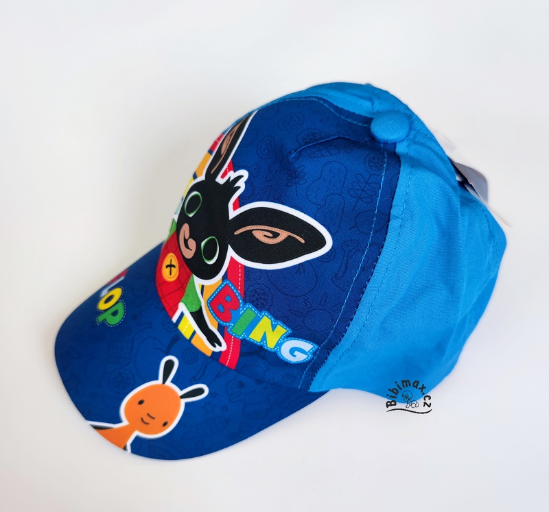 Chlapecká kšiltovka BING - nebesky modrá