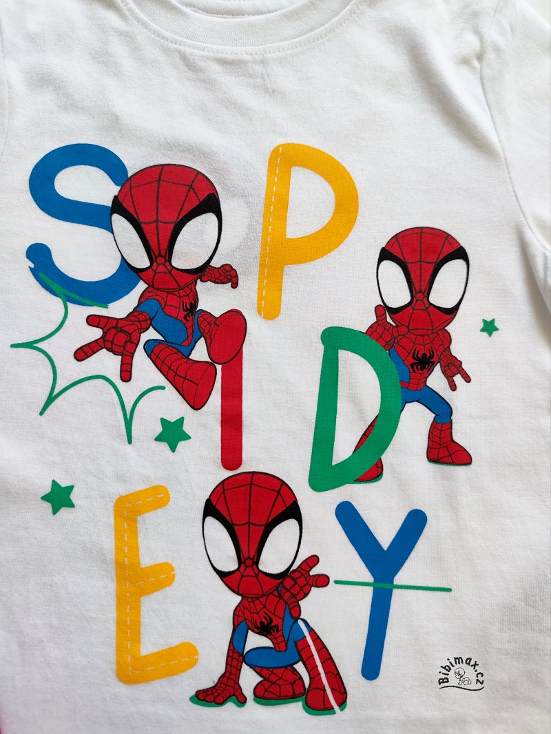 Chlapecké pyžamo SPIDERMAN - SPIDEY bílo/červené