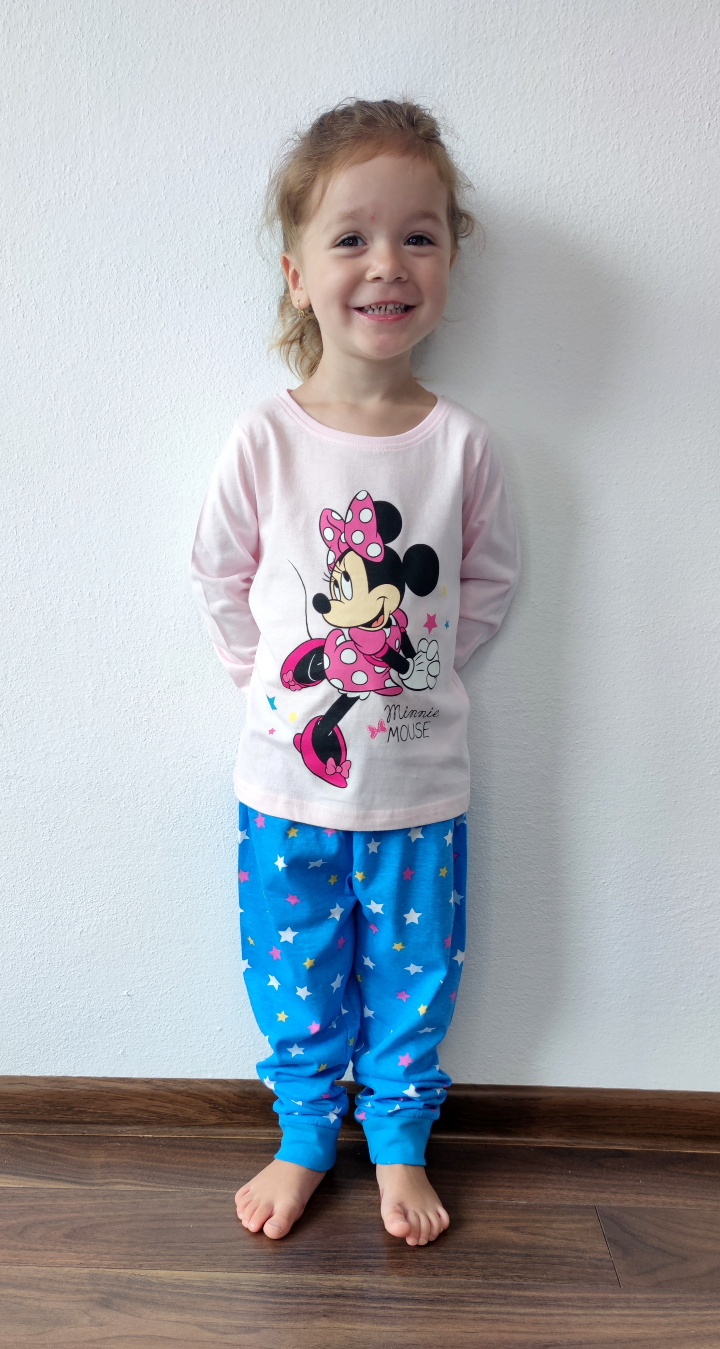 Dívčí pyžamo disney MINNIE růžovo-modré