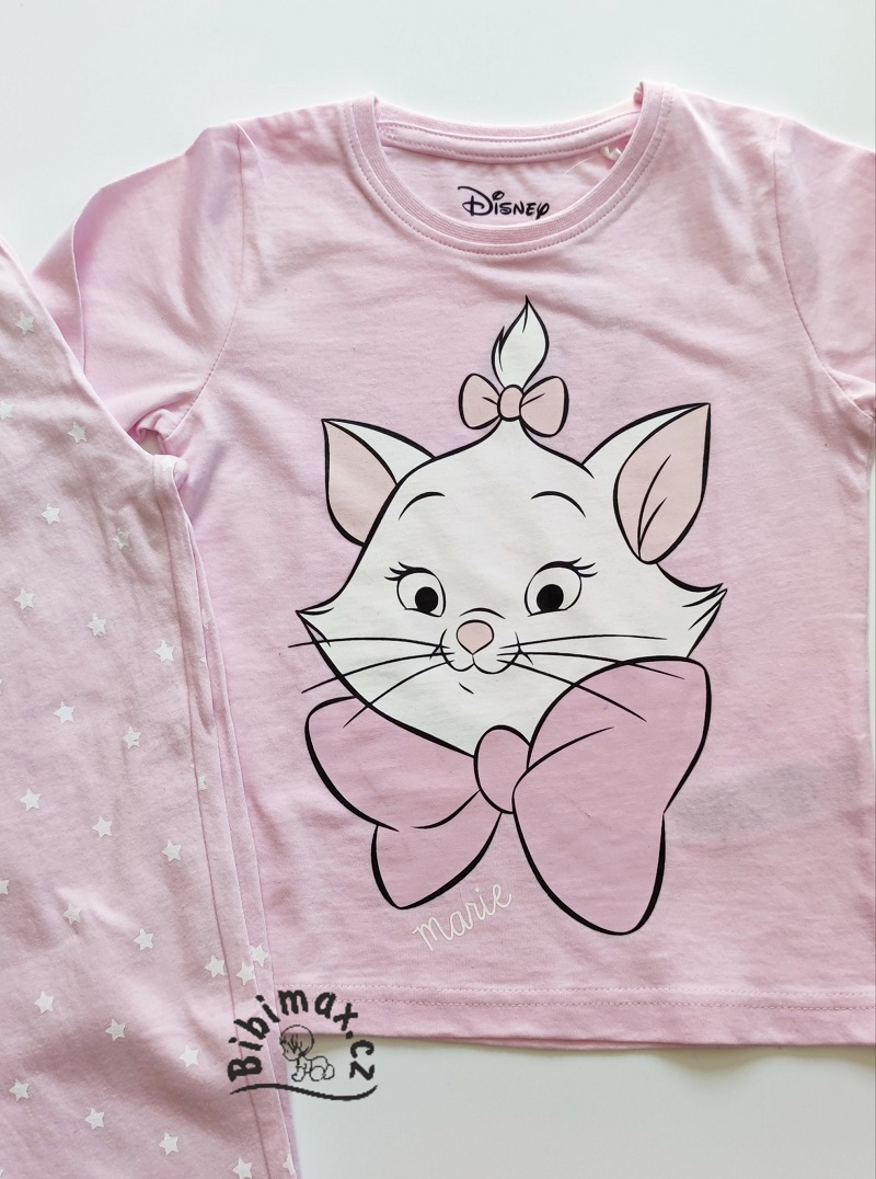Dívčí pyžamo Disney MARIE CAT - růžové