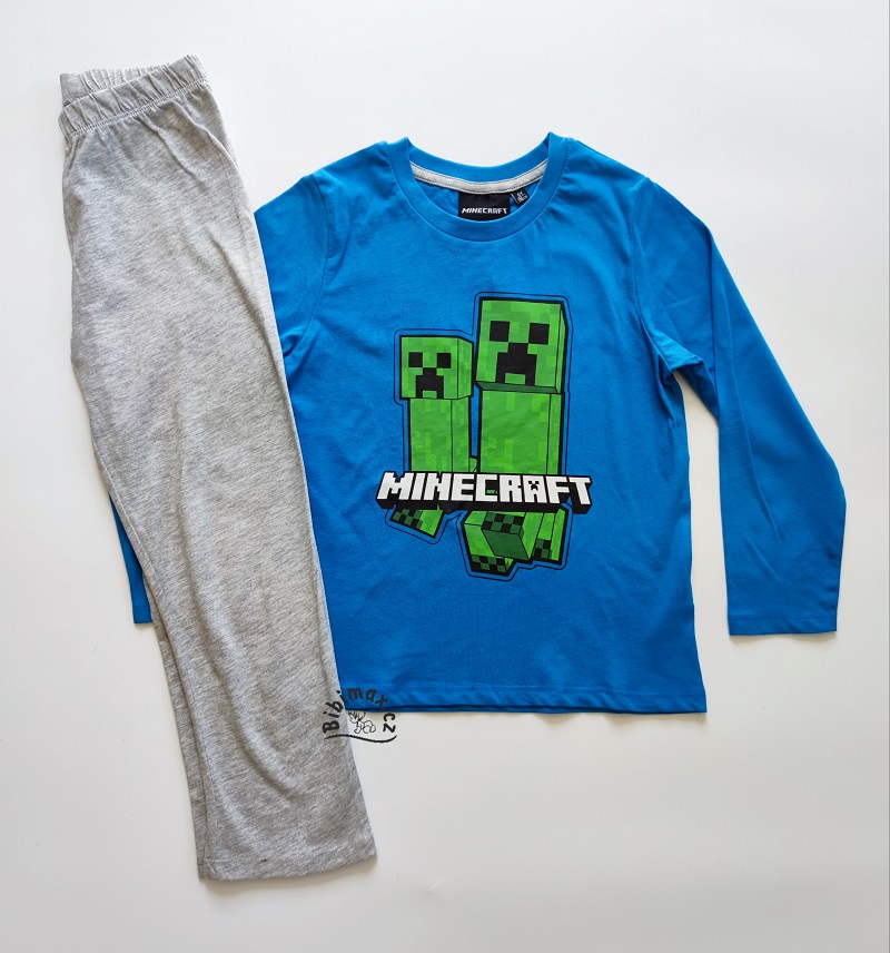 Chlapecké pyžamo MINECRAFT modré