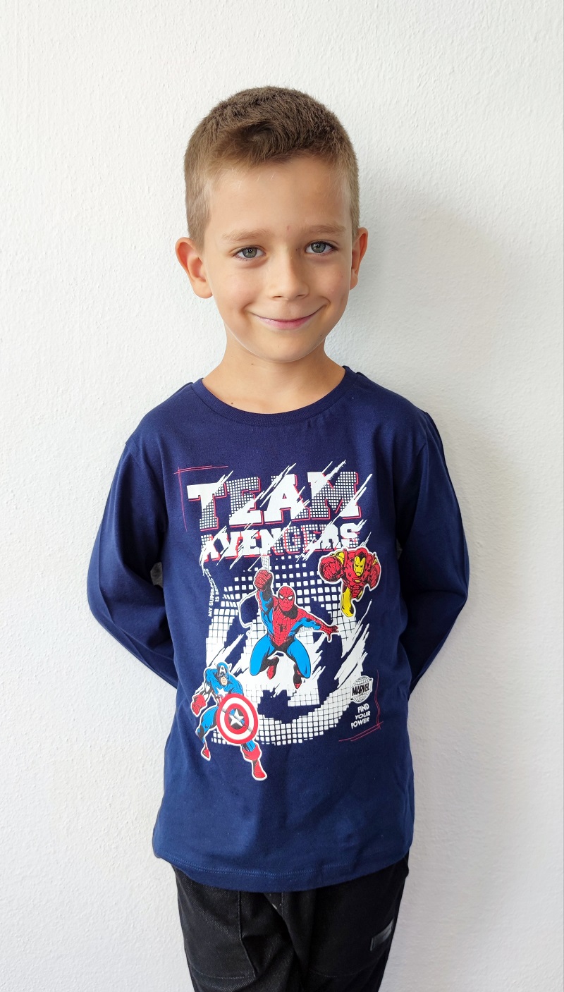 Chlapecké tričko AVENGERS tmavě modré DR