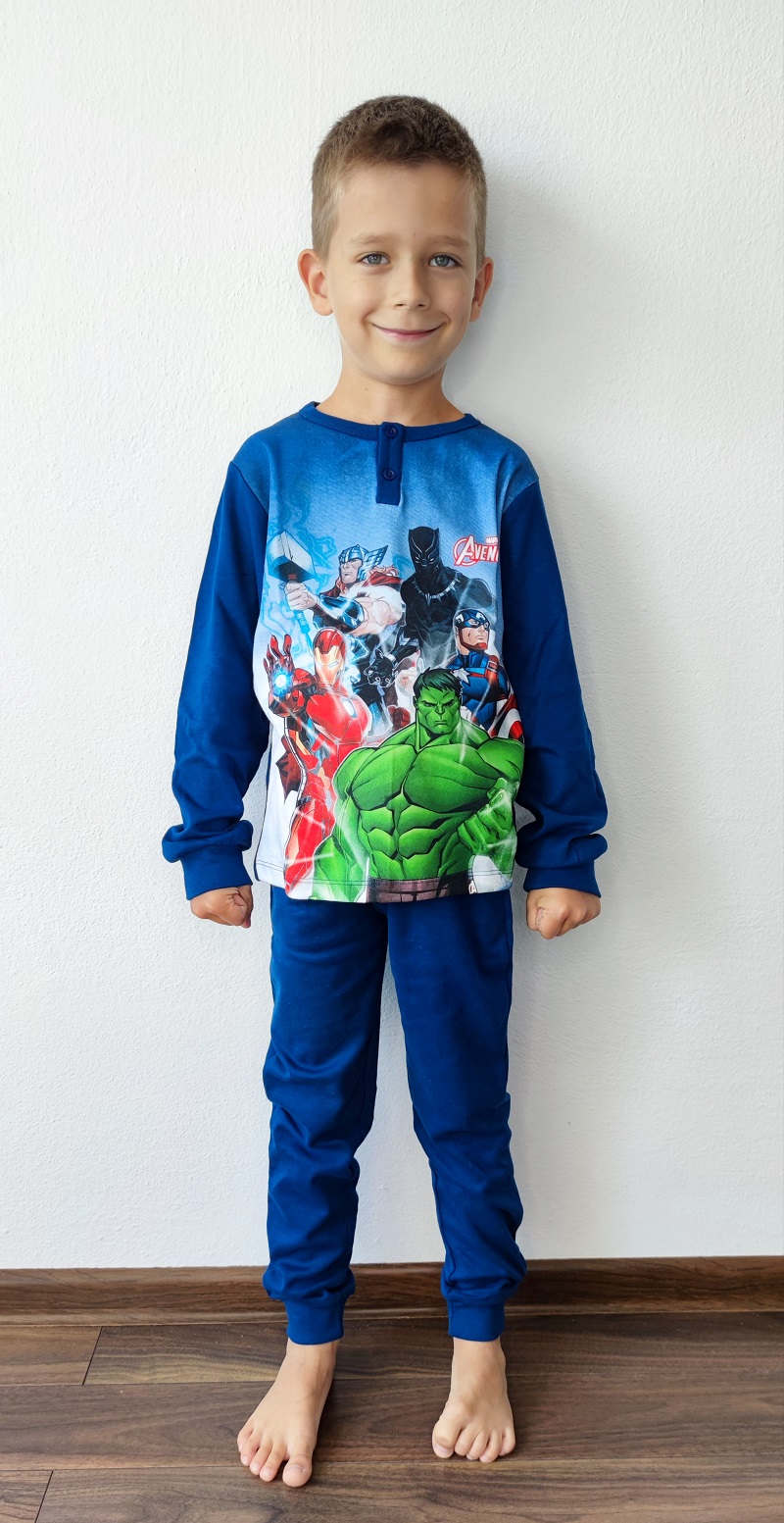 Chlapecké pyžamo AVENGERS tmavě modré