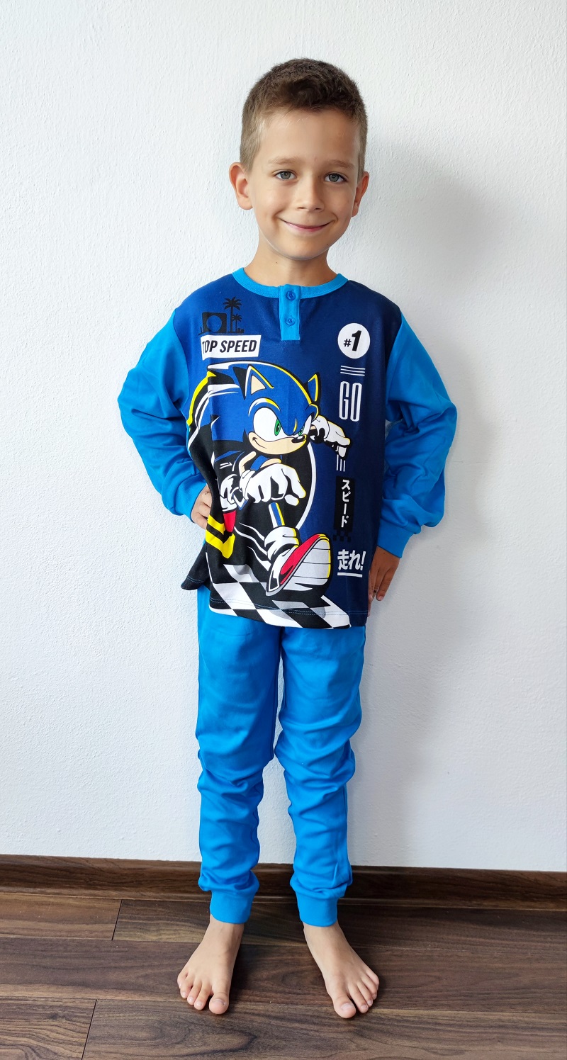 Chlapecké pyžamo SONIC modré