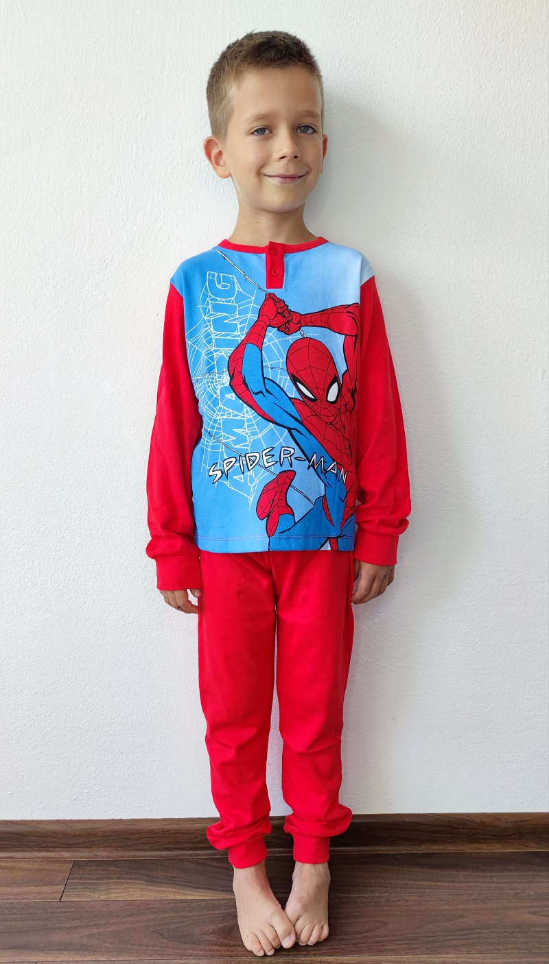 Chlapecké pyžamo marvel SPIDERMAN červené AMAZING