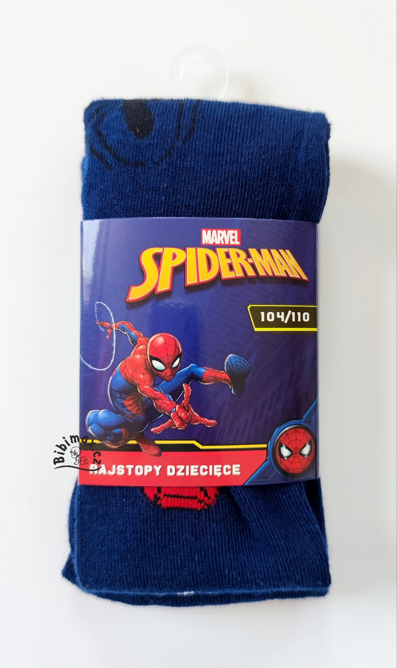 Chlapecké punčocháče SPIDERMAN - tmavě modré