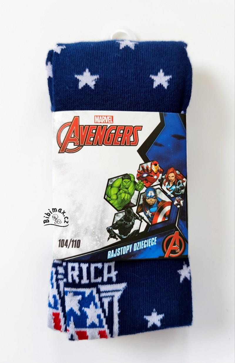 Chlapecké punčocháče AVENGERS - tmavě modré