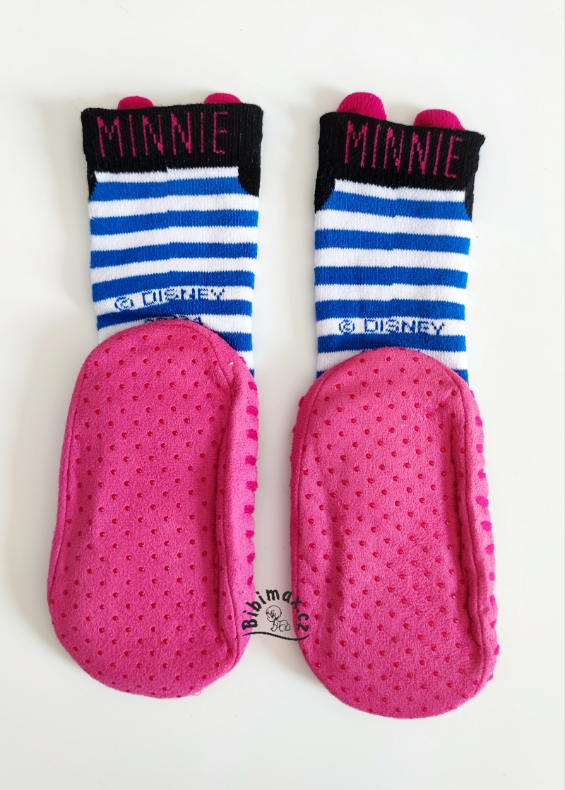 Ponožkové papučky Disney MINNIE