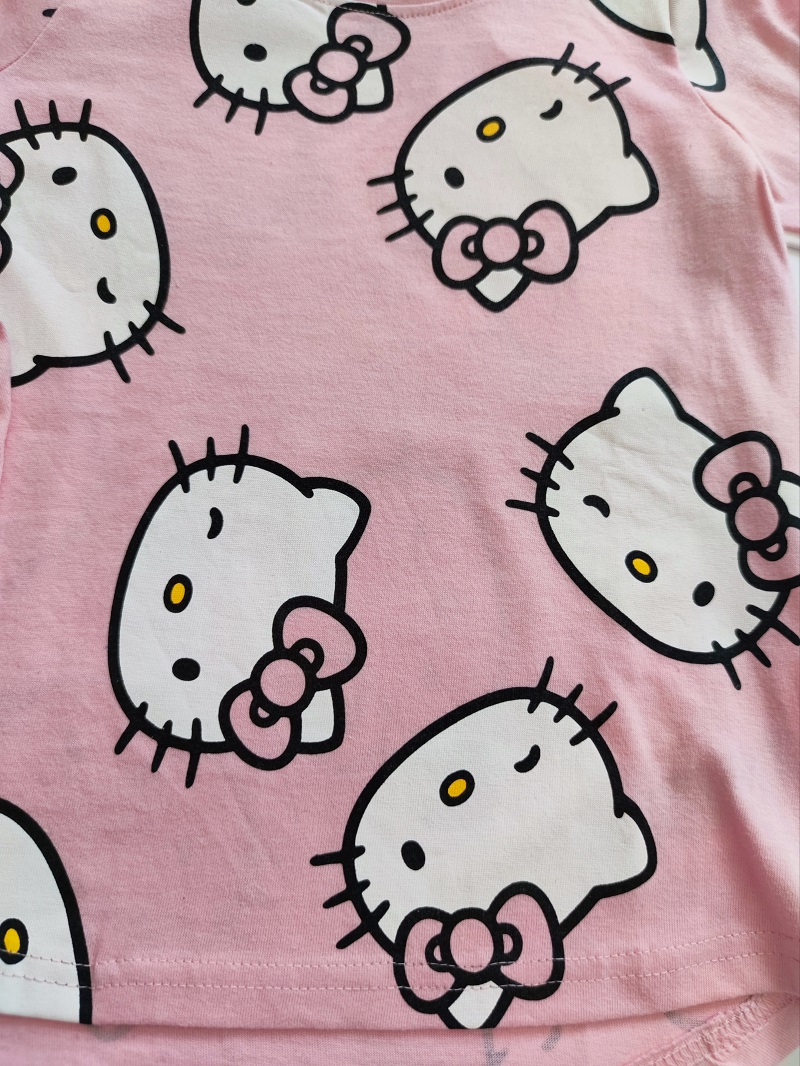 Dívčí pyžamo HELLO KITTY růžové