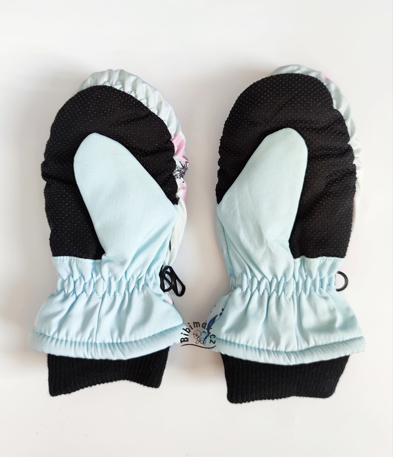 Dívčí zimní rukavice FROZEN palčáky - modré